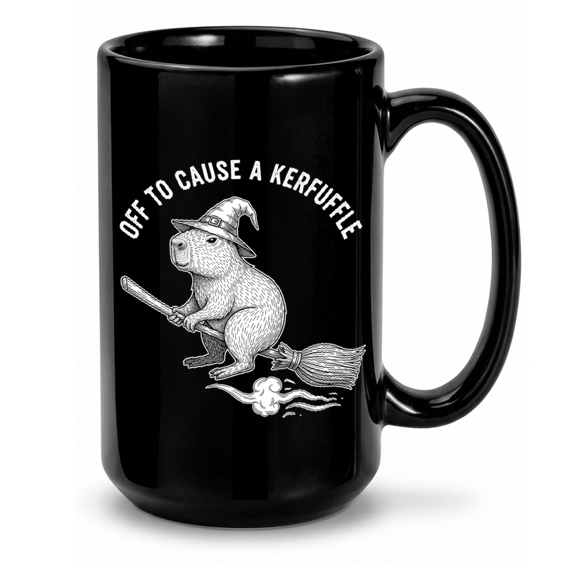 Capybara Wizard Kerfuffle Mug