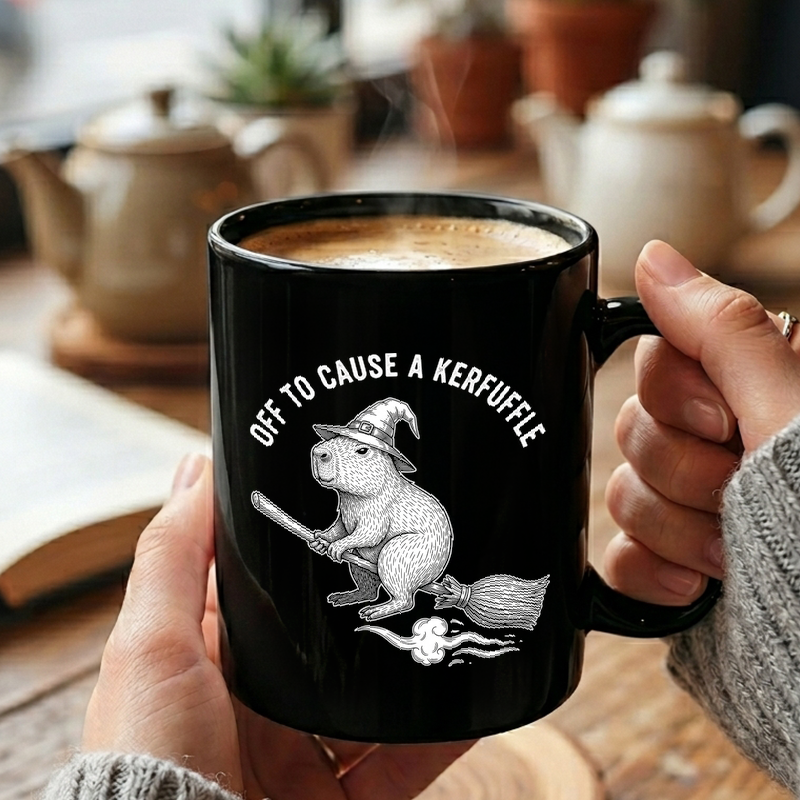 Capybara Wizard Kerfuffle Mug