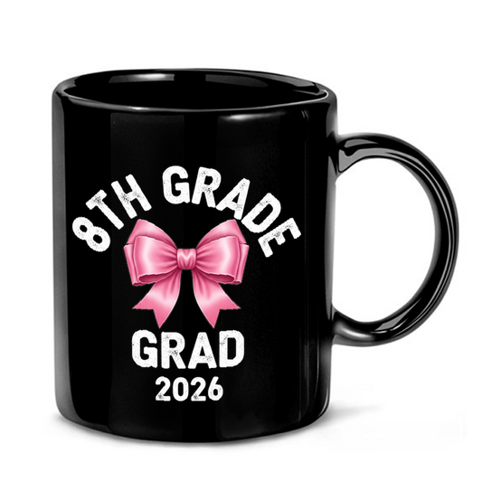 8th Grade Graduation Bow Mug