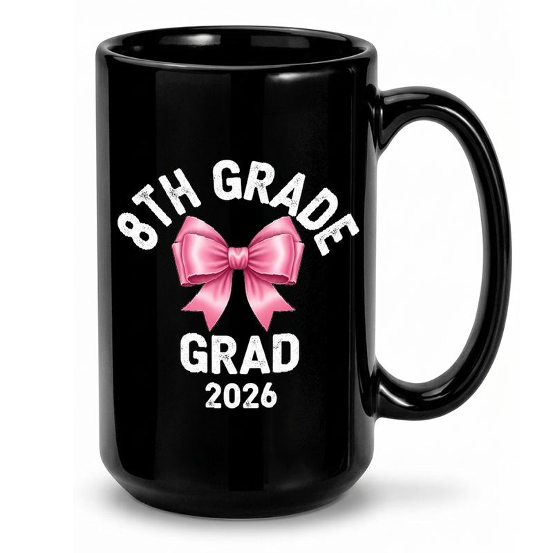 8th Grade Graduation Bow Mug