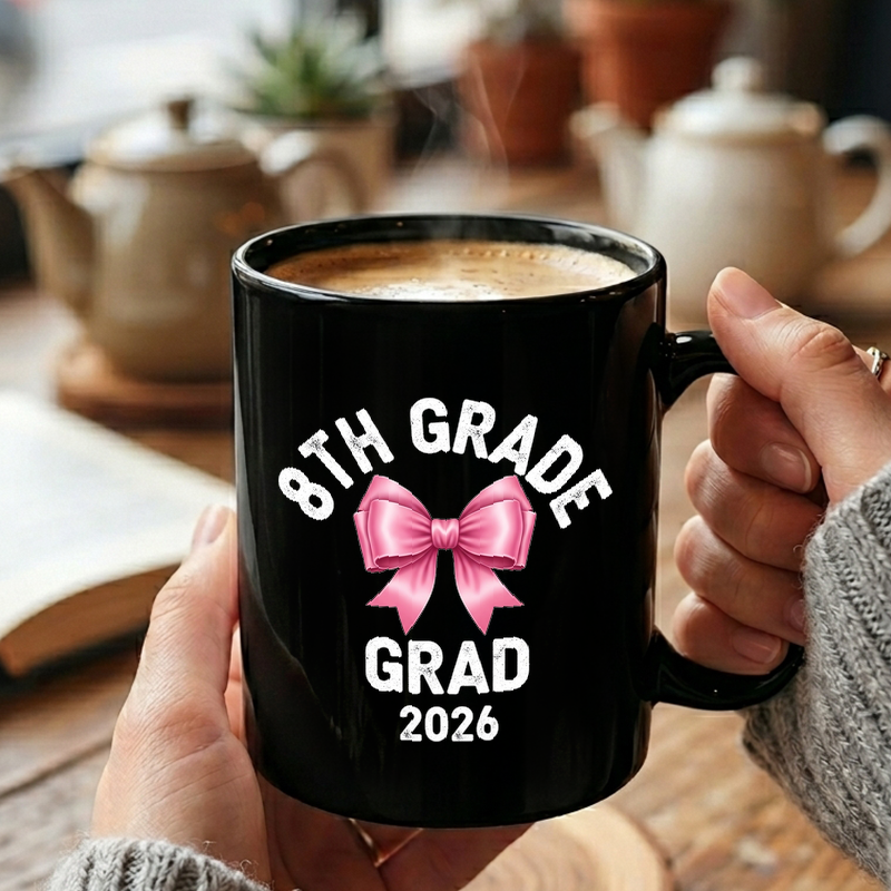 8th Grade Graduation Bow Mug