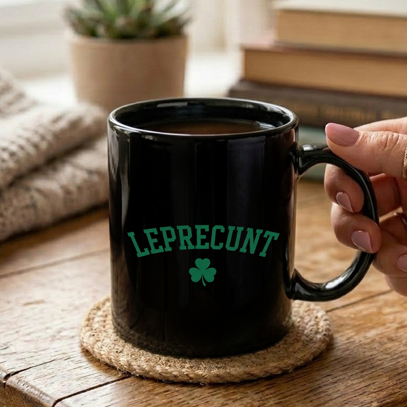 Leprecunt St. Paddy's Humor Mug