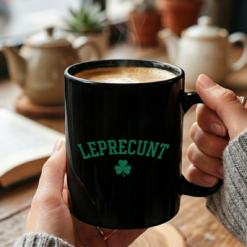 Leprecunt St. Paddy's Humor Mug