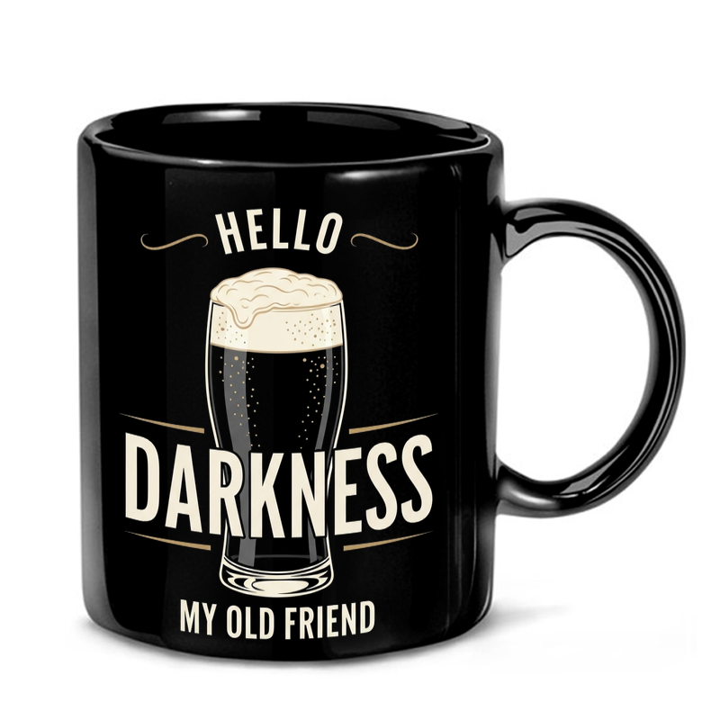 Hello Darkness Irish Brew Mug