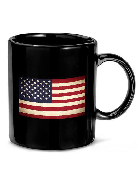 Vintage American Flag Hoodie | Patriotic USA 4th of July - Mockup