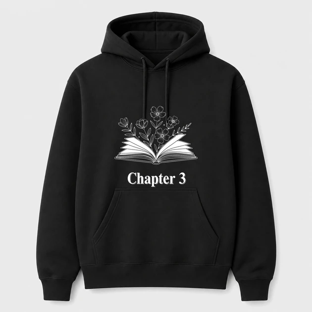 3Rd Birthday Girl Chapter 3 on black Hoodies