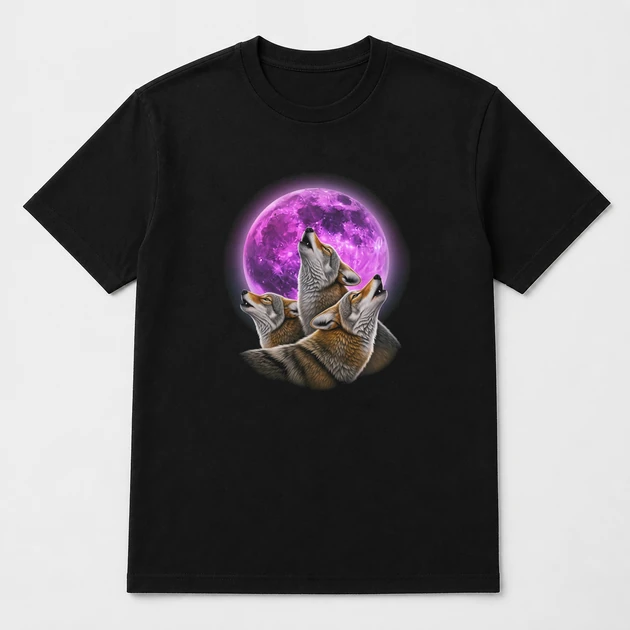 3 Coyote Howling At The Moon